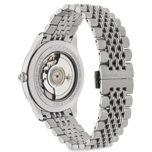 COPY - GUCCI Automatic Sapphire Crystal Bracelet Watch | Brand New with tags | … - Picture 3 of 4